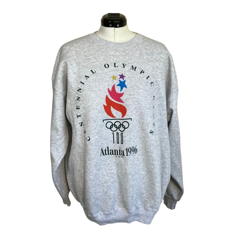 Champion Sz XXL Vtg 1996 Atlanta Olympic Games Crewneck Sweatshirt USA Made